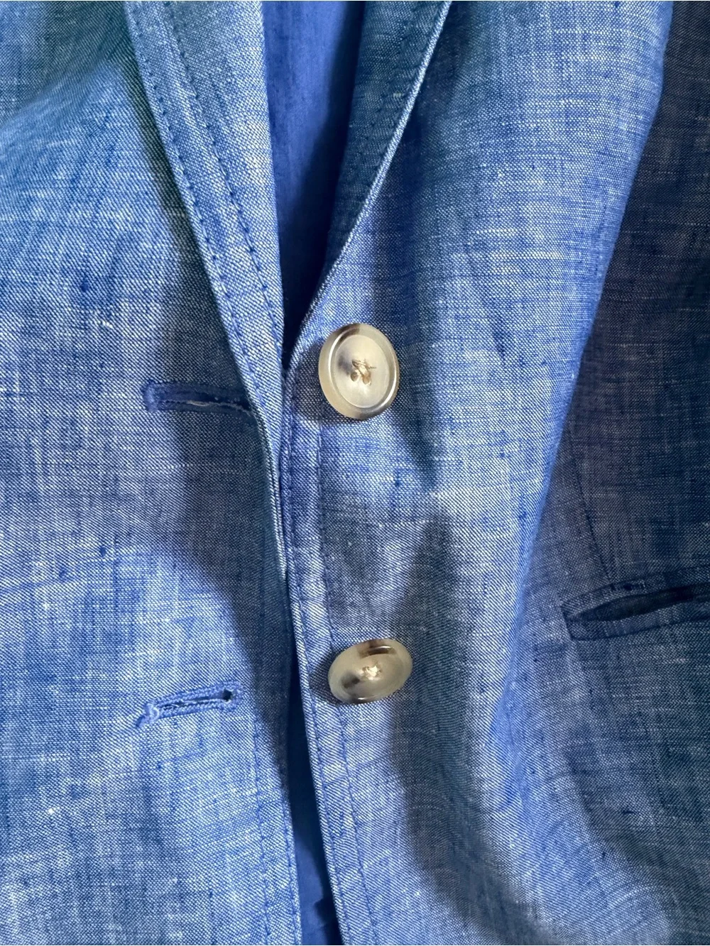 J. Crew Woman’s Blue Linen Blazer